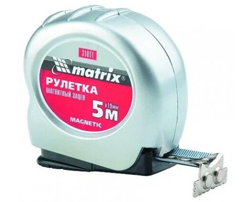 Рулетка Matrix Magnetic 5м*19мм 31011