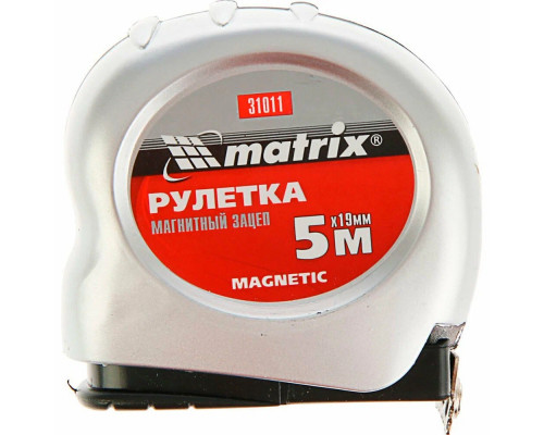 Рулетка Matrix Magnetic 5м*19мм 31011