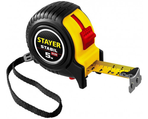 Рулетка STAYER STABIL 5м 34131-05-25