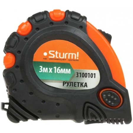 Рулетка Sturm 3м*16мм 3100101