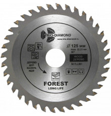 Диск пильный по дереву 125*36T*22  FLL801