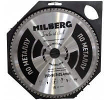 Диск пильный по металлу Hilberg 350*25,4*80T HF350