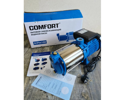 Поверхностный насос COMFORT 5CPM 100 многоступенчатый 920Вт, 90л/м