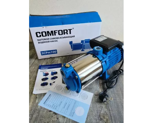 Поверхностный насос COMFORT 5CPM 100 многоступенчатый 920Вт, 90л/м