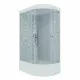 Душевая кабина Triton Коралл 120*80 B лев 1/4 круга, сред.подд., Белый ДН4