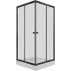 Душевое ограждение Triton Вента-Блэк 90*90 квадрат