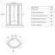 Душевая кабина Triton Стандарт А Квадраты 100*100