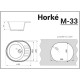 Кухонная мойка Horke М-33 Белый Металлик