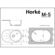 Кухонная мойка Horke М-5 Светло серый