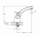 Смеситель для раковины Zegor DMT1-A722