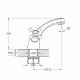 Смеситель для раковины G-Lauf QMT1-A722