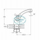 Смеситель для раковины G-Lauf QMT1-A722