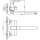 Смеситель для ванны Haiba HB22590-7