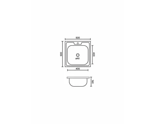 Кухонная мойка FABIA 62109