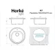 Кухонная мойка Horke М-7 лайт антрацит