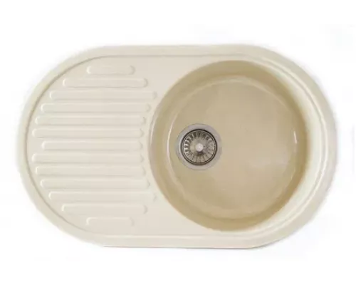 Кухонная мойка SimGran S-21 бежевый