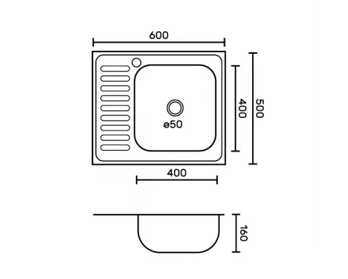 Кухонная мойка FABIA М00008