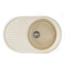 Кухонная мойка SimGran S-21 бежевый
