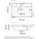 Раковина мебельная Madera Classica 70 70,1*44,9*15