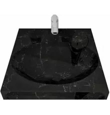 Раковина над стиральной машиной Horke Verona черный мрамор