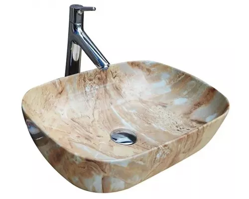 Раковина накладная CeramaLux 548 455*325*135 