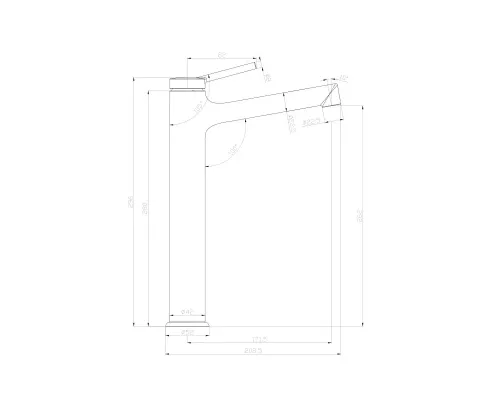Смеситель для раковины Lemark Minima LM3809C