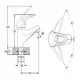 Смеситель для раковины Zegor NHK1-A048