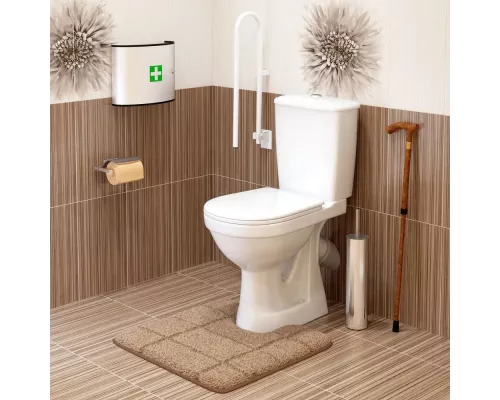 Унитаз напольный компакт Оскольская Керамика Ирида-Антивсплеск стандарт