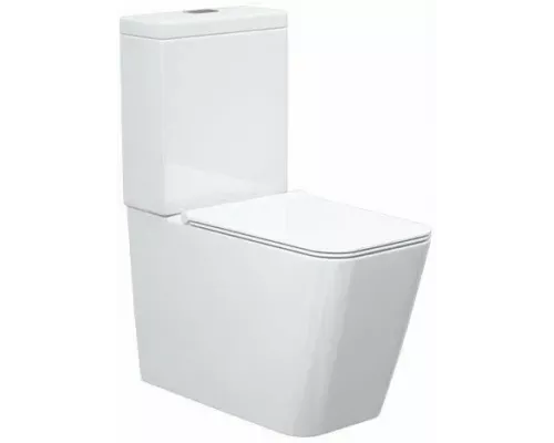 Унитаз напольный компакт Sole CUBE 3