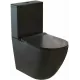 Унитаз напольный компакт Sole PANDORA BLACK