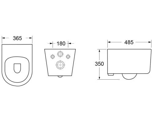 Унитаз подвесной 2629E