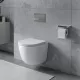 Унитаз подвесной Lemark GLAZER белый глянец