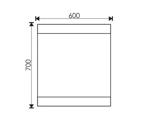 Зеркало-шкаф EvaGold OLIVER 60