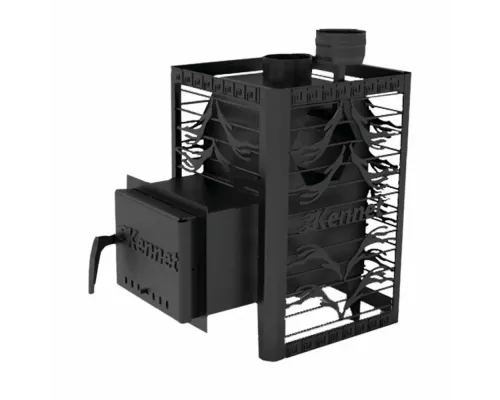 Дровяная банная печь Kennet Форт 12 сетка