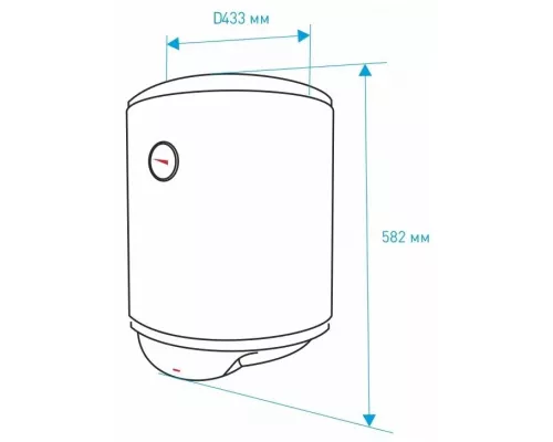Электрический водонагреватель ATLANTIC EGO 50