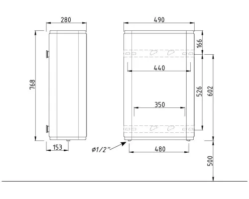 Электрический водонагреватель ATLANTIC Vertigo Basic 50