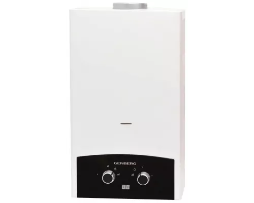 Газовая колонка GENBERG 310.01 Премиум Черная накладка