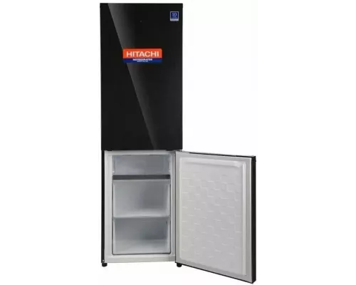 Холодильник Hitachi R-B410PUC6 BBK черный
