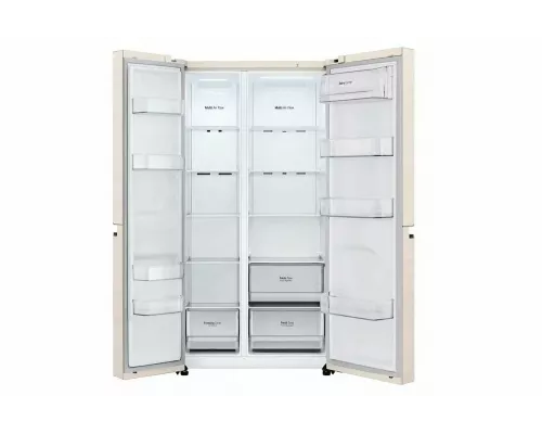 Холодильник LG GC-B257 JEYV бежевый