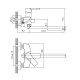 Смеситель для ванны Cron CN20095