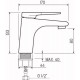 Смеситель для раковины РМС SL121-001F