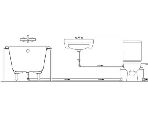 Насос канализационный Termica Compact Lift 400