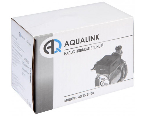 Насос повысительный AQUALINK 15-9 160 c гайками