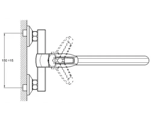 Смеситель для кухни G-Lauf LOF12-A033