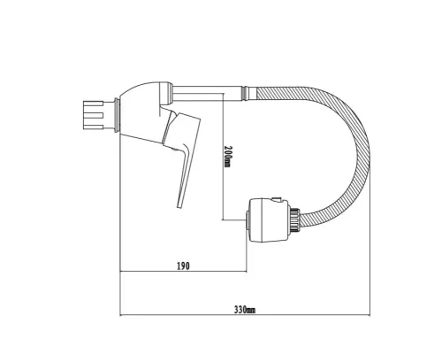 Смеситель для кухни Venta VP415RC