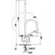 Смеситель для кухни Vieir V15007D