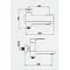 Смеситель для ванны Vieir V393531G
