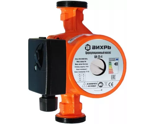 Циркуляционный насос Вихрь ЦН-25-4 ПРОФ