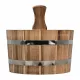 Ушат для бани и сауны Банные штучки 3,5л Обожженная Липа 33332