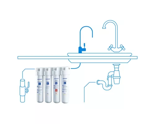 Фильтр для воды под мойку Аквафор Кристалл ЭКО Н